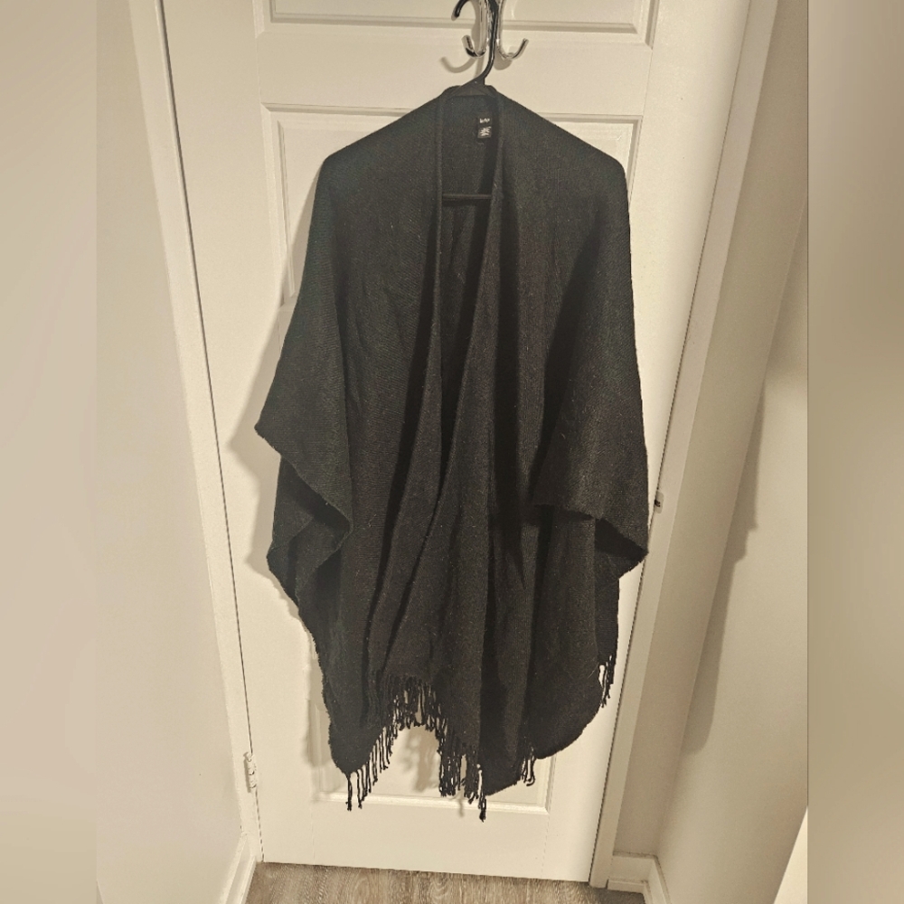 Black Indigo Shawl
